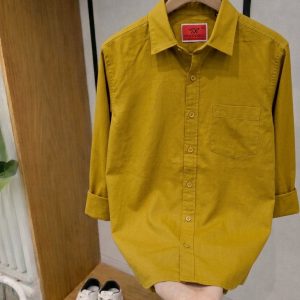 Mustard Yellow Oxford Shirt
