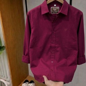 Berry Red Oxford Shirt