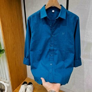 Ocean Blue Oxford Shirt