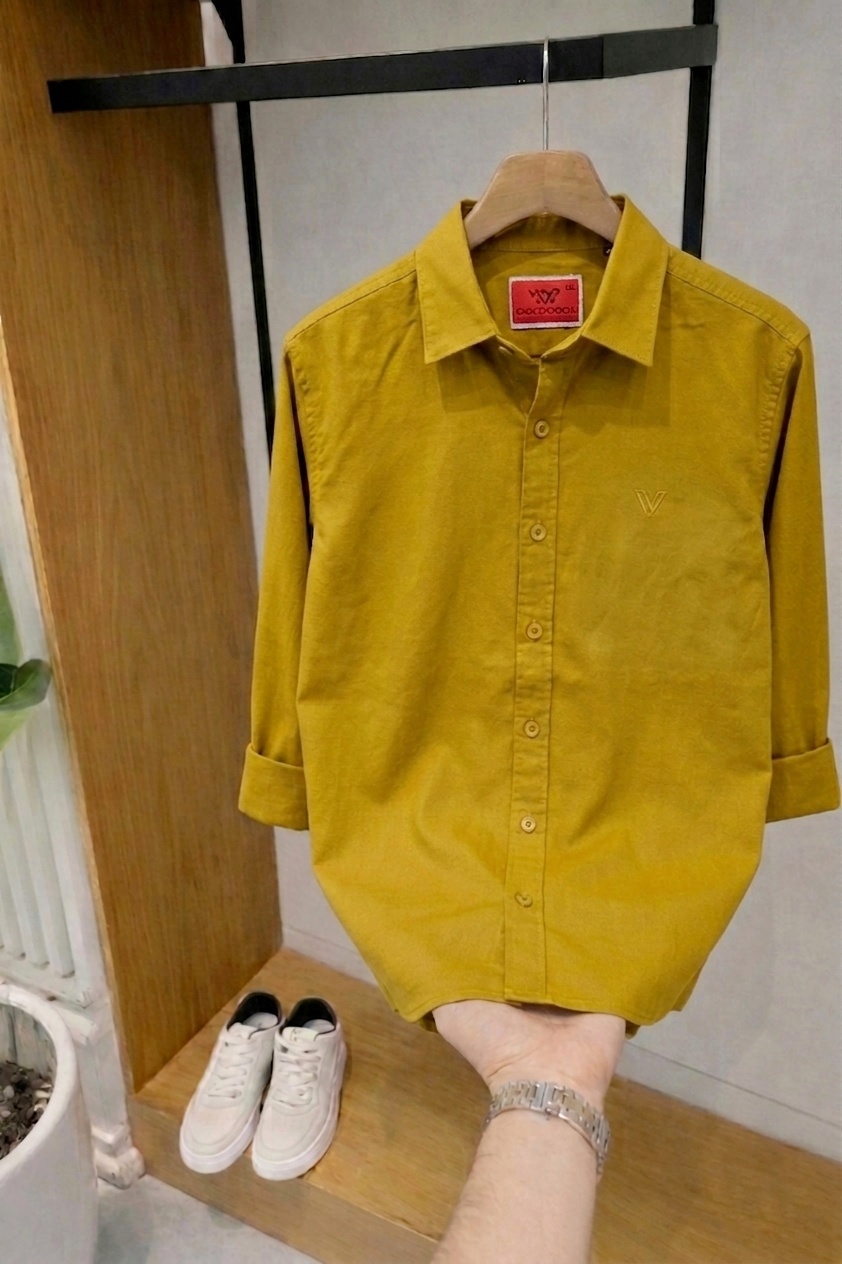 Golden Mustard Oxford Shirt